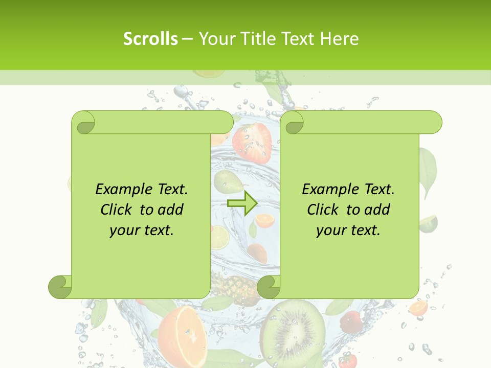 Blackberry Concepts Wet PowerPoint Template