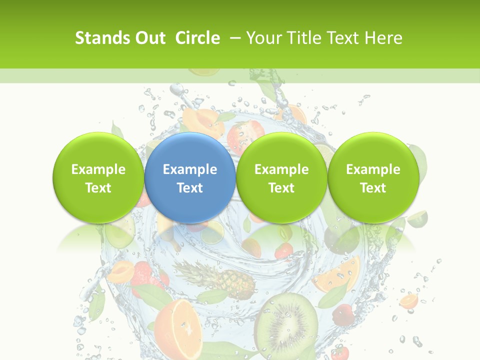 Blackberry Concepts Wet PowerPoint Template