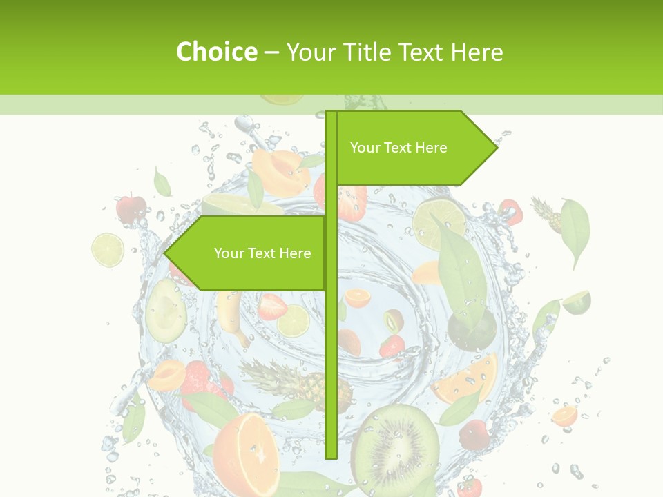Blackberry Concepts Wet PowerPoint Template