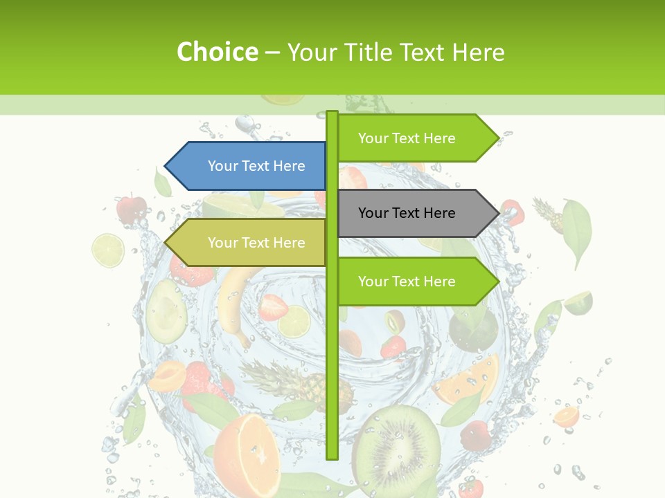 Blackberry Concepts Wet PowerPoint Template