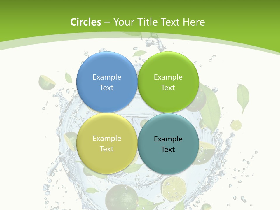 Sweet Whirl Stream PowerPoint Template