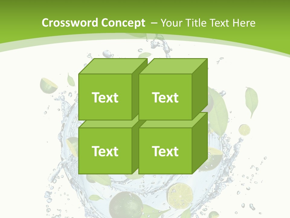Sweet Whirl Stream PowerPoint Template