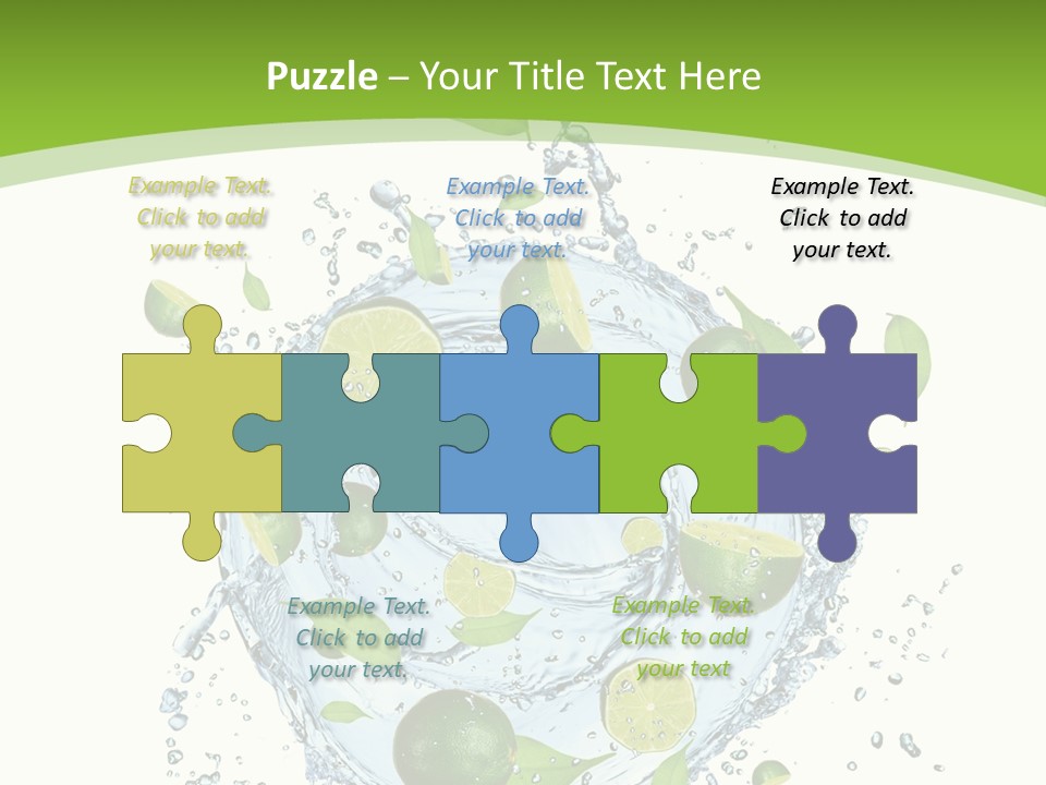 Sweet Whirl Stream PowerPoint Template