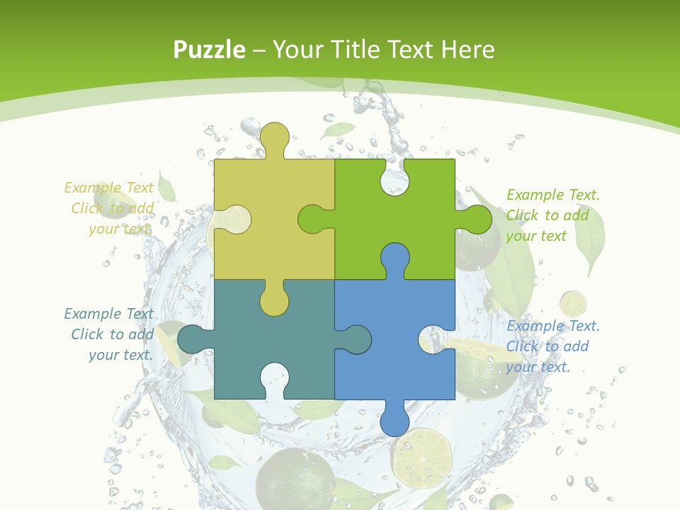 Sweet Whirl Stream PowerPoint Template