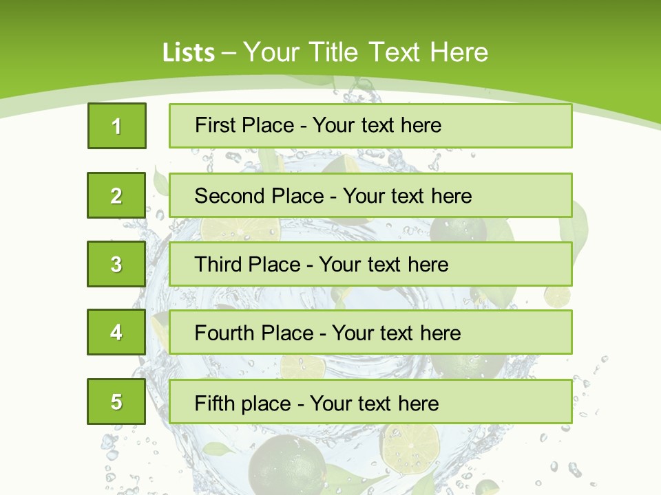 Sweet Whirl Stream PowerPoint Template