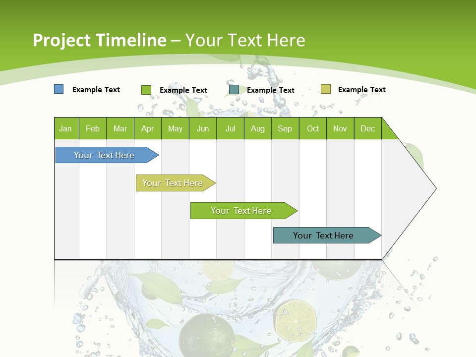 Sweet Whirl Stream PowerPoint Template