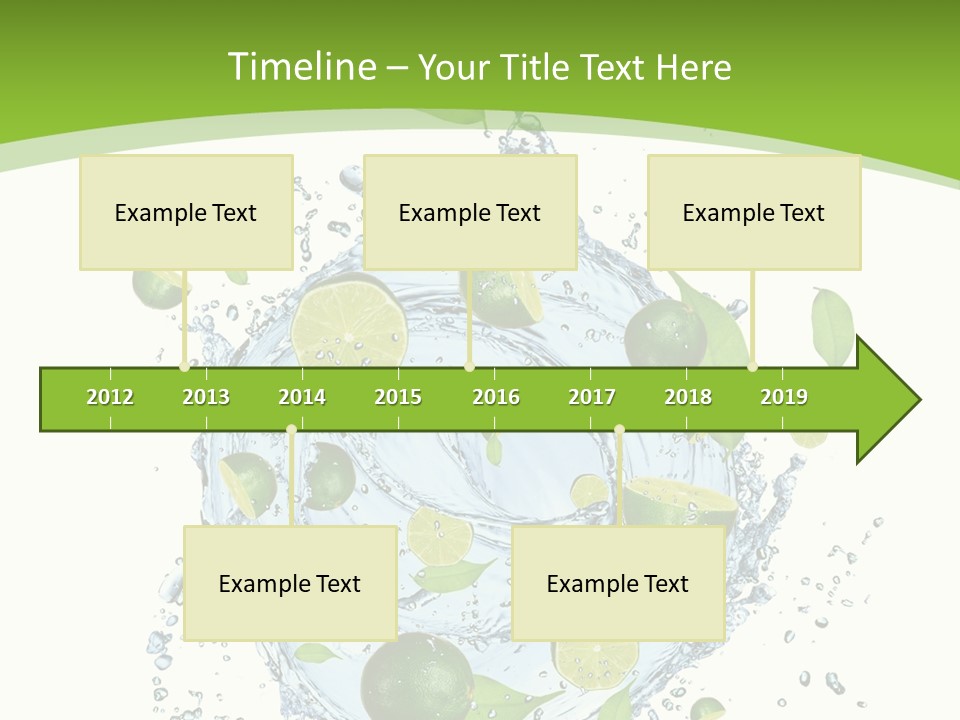 Sweet Whirl Stream PowerPoint Template