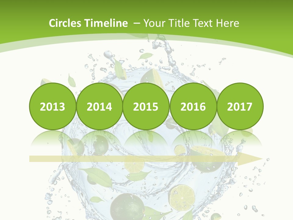 Sweet Whirl Stream PowerPoint Template