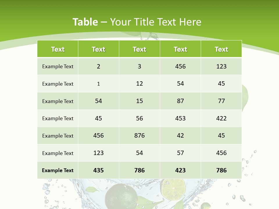 Sweet Whirl Stream PowerPoint Template