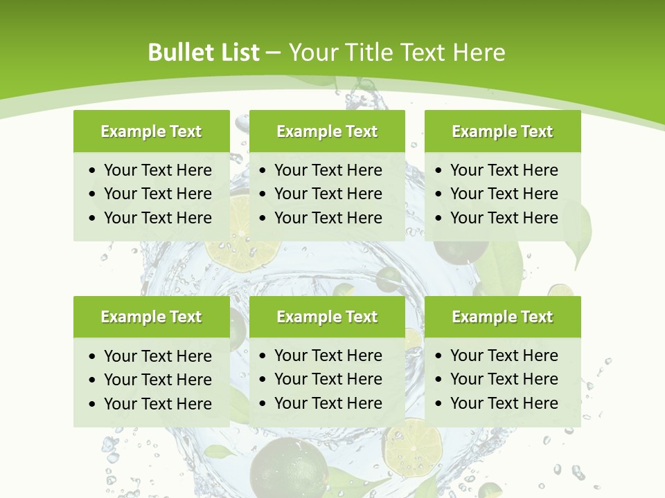 Sweet Whirl Stream PowerPoint Template