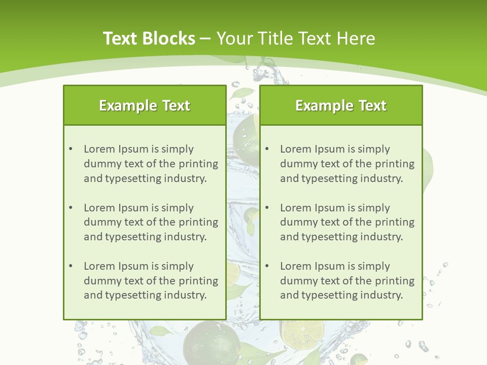 Sweet Whirl Stream PowerPoint Template