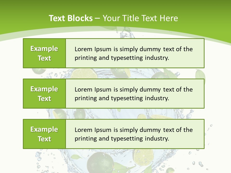 Sweet Whirl Stream PowerPoint Template