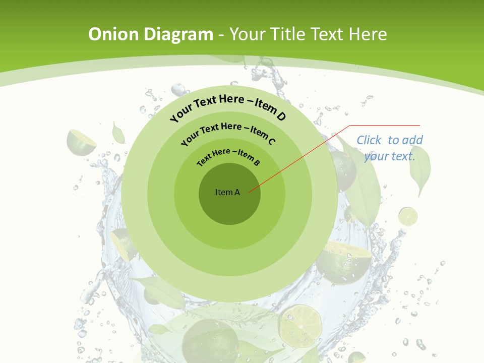 Sweet Whirl Stream PowerPoint Template