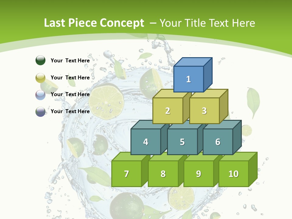 Sweet Whirl Stream PowerPoint Template