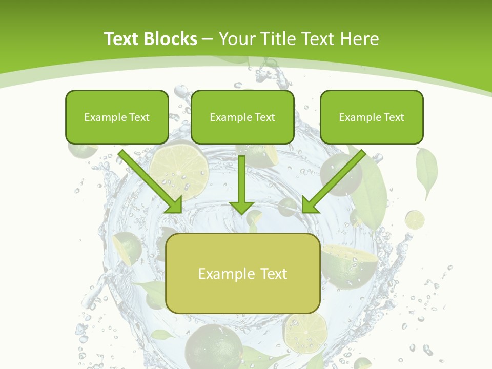 Sweet Whirl Stream PowerPoint Template