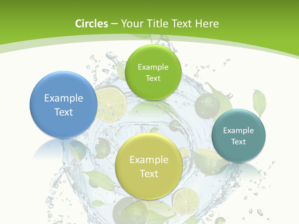 Sweet Whirl Stream PowerPoint Template