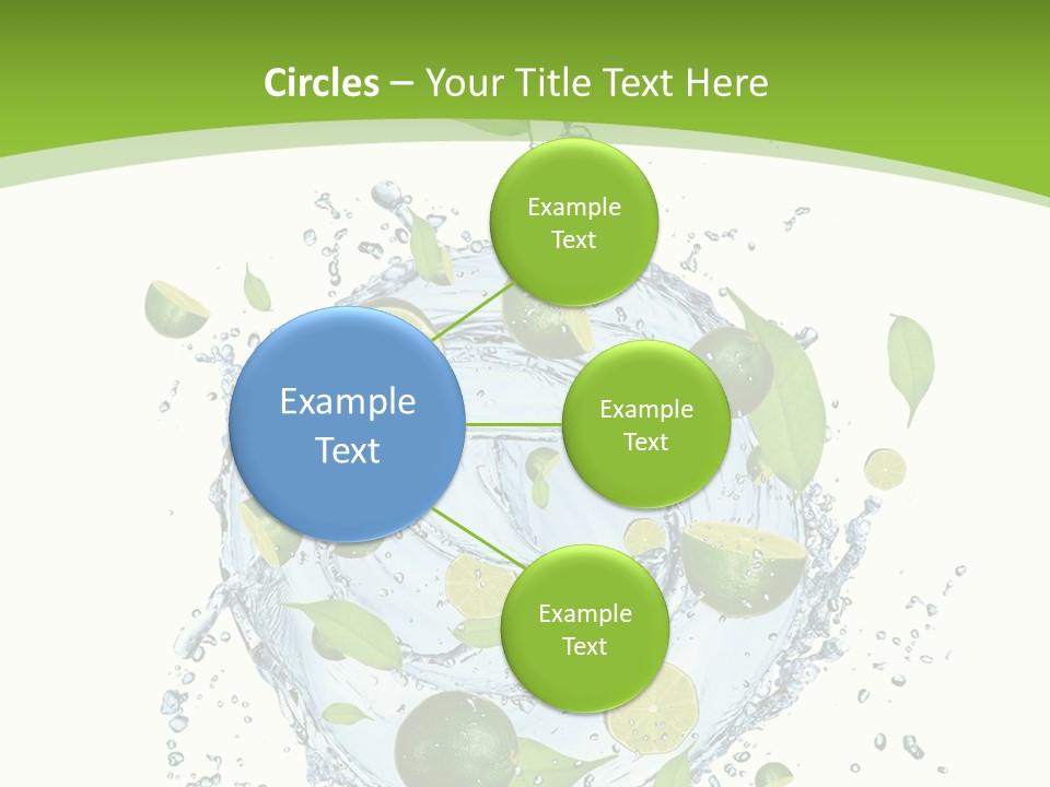 Sweet Whirl Stream PowerPoint Template