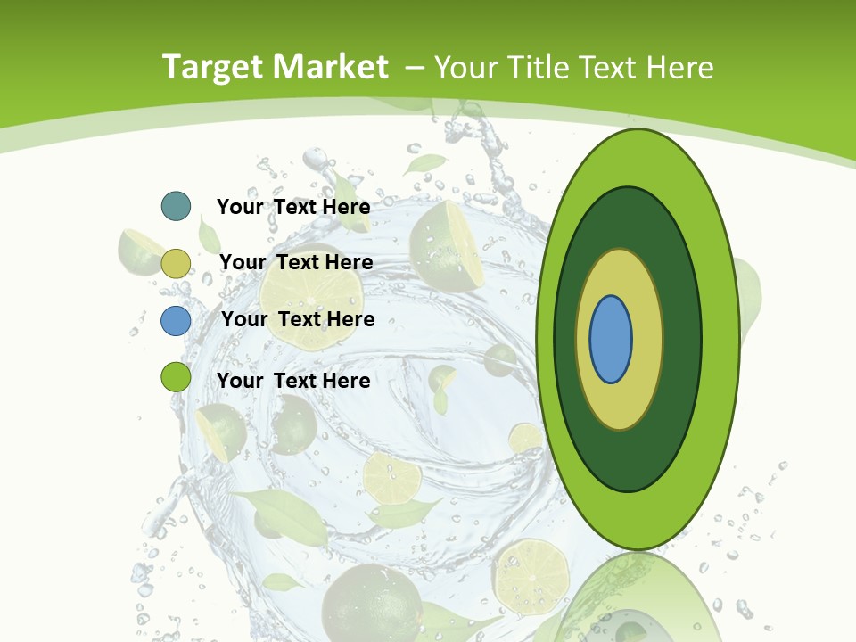 Sweet Whirl Stream PowerPoint Template