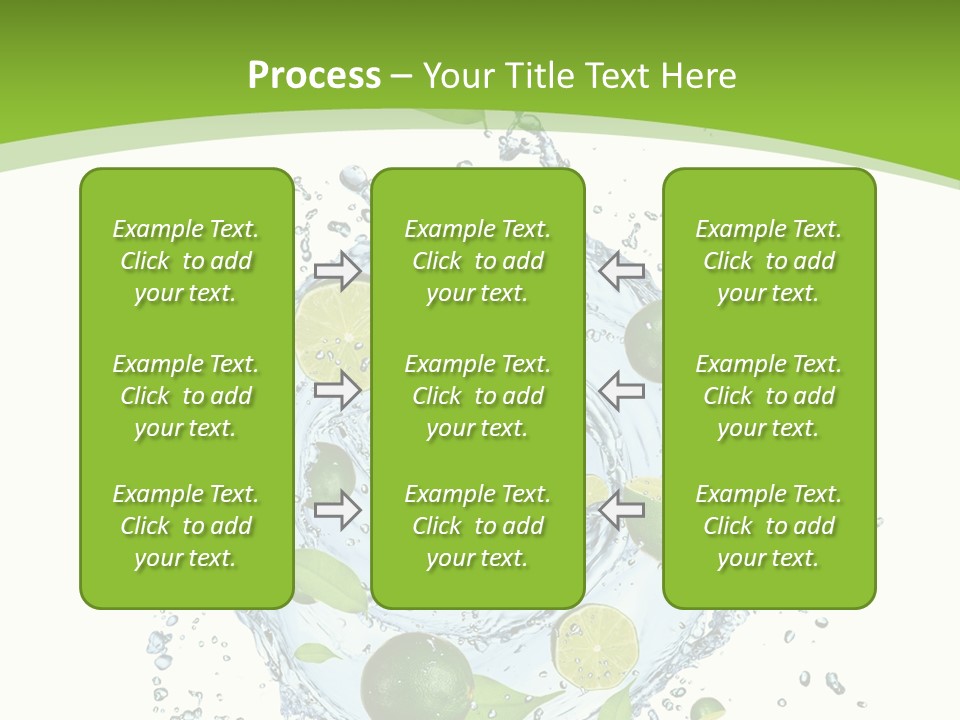 Sweet Whirl Stream PowerPoint Template