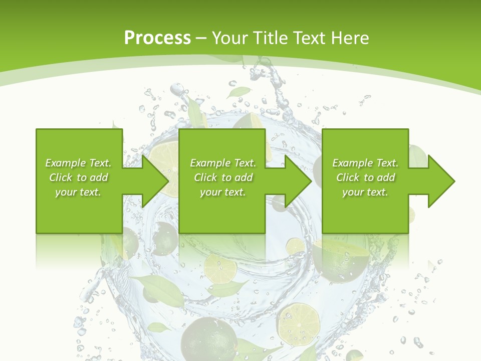 Sweet Whirl Stream PowerPoint Template