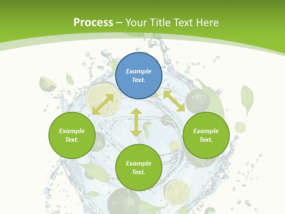 Sweet Whirl Stream PowerPoint Template