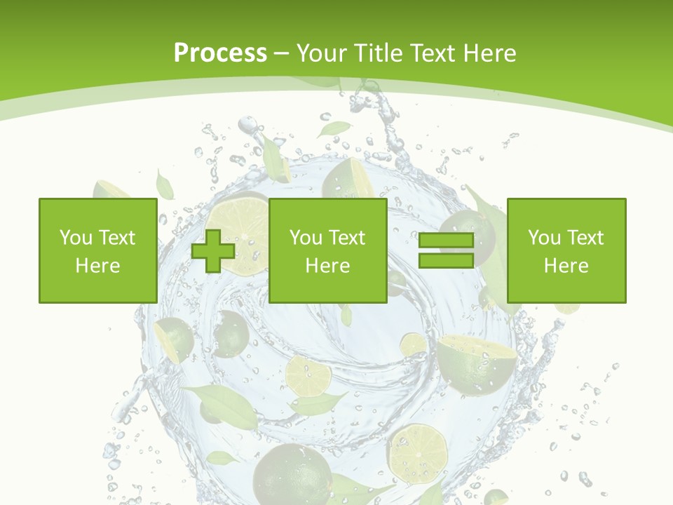 Sweet Whirl Stream PowerPoint Template