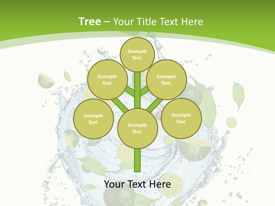 Sweet Whirl Stream PowerPoint Template