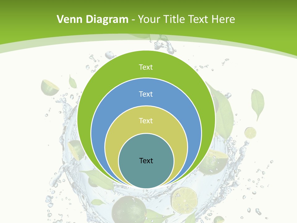 Sweet Whirl Stream PowerPoint Template