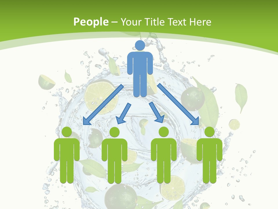 Sweet Whirl Stream PowerPoint Template