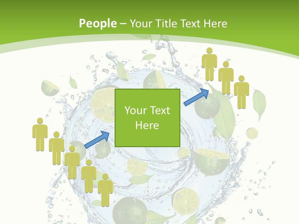 Sweet Whirl Stream PowerPoint Template