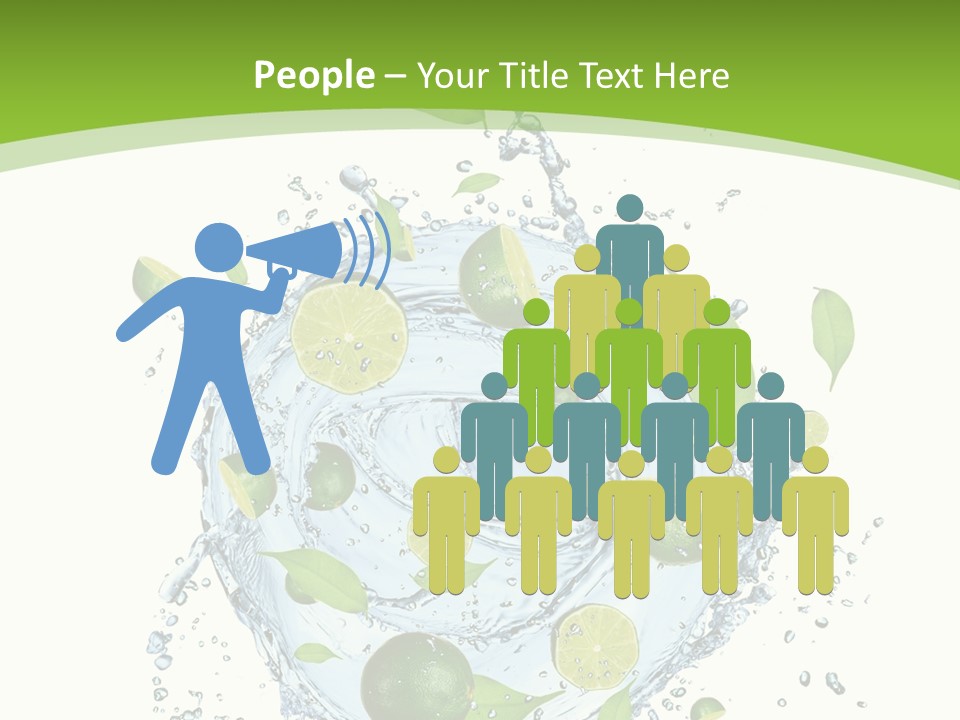 Sweet Whirl Stream PowerPoint Template