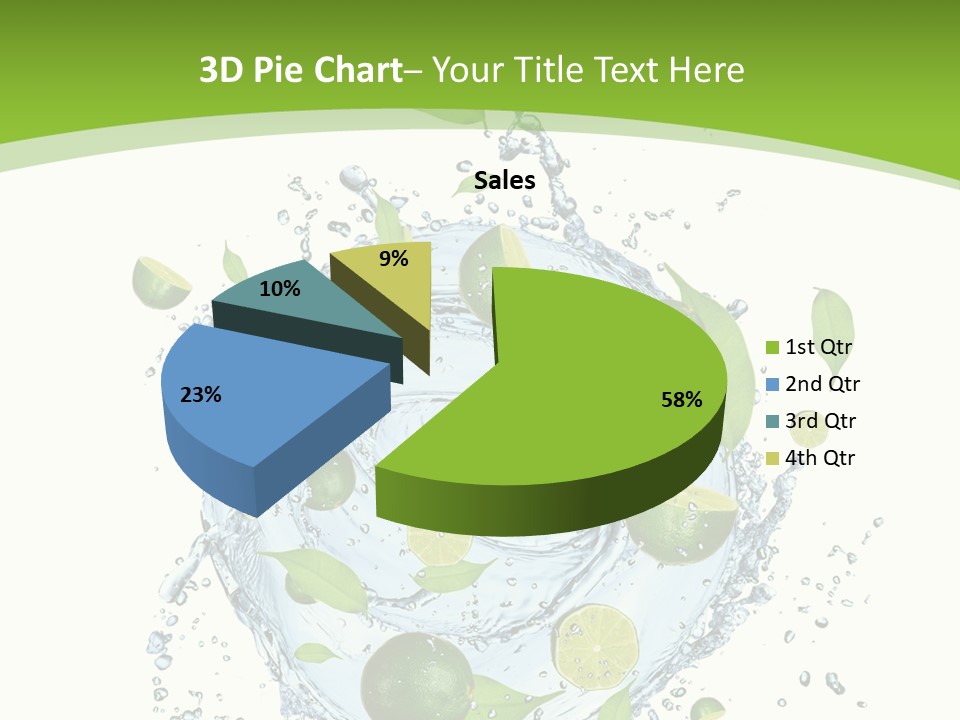 Sweet Whirl Stream PowerPoint Template