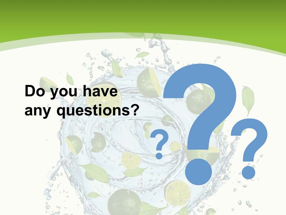 Sweet Whirl Stream PowerPoint Template