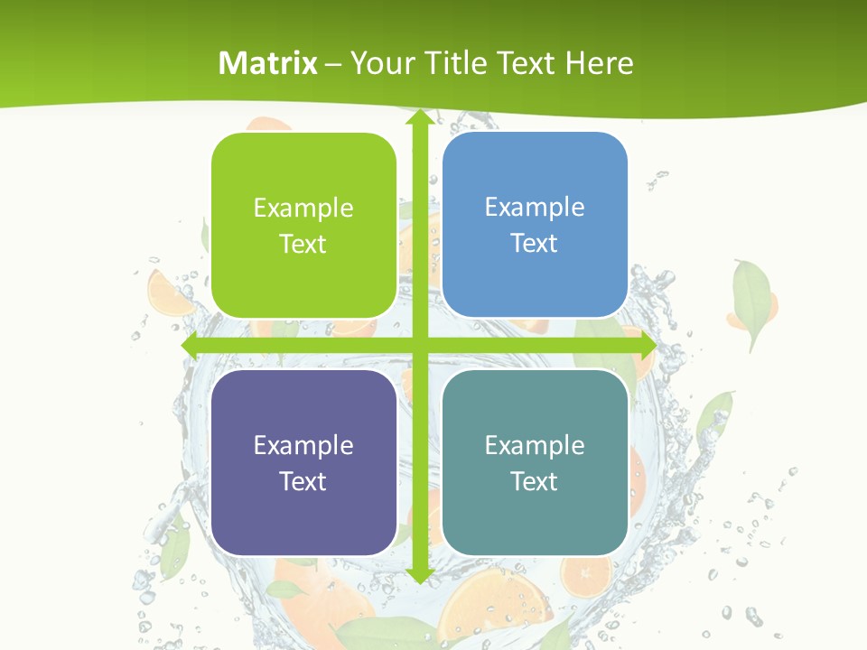 Nobody Taste Leaf PowerPoint Template