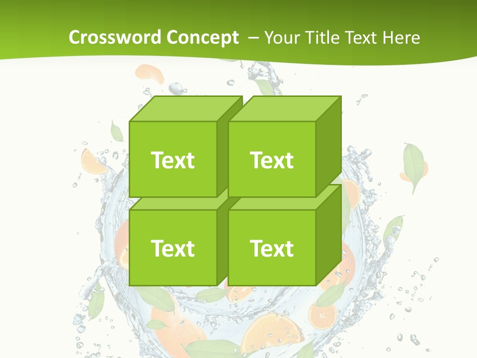 Nobody Taste Leaf PowerPoint Template