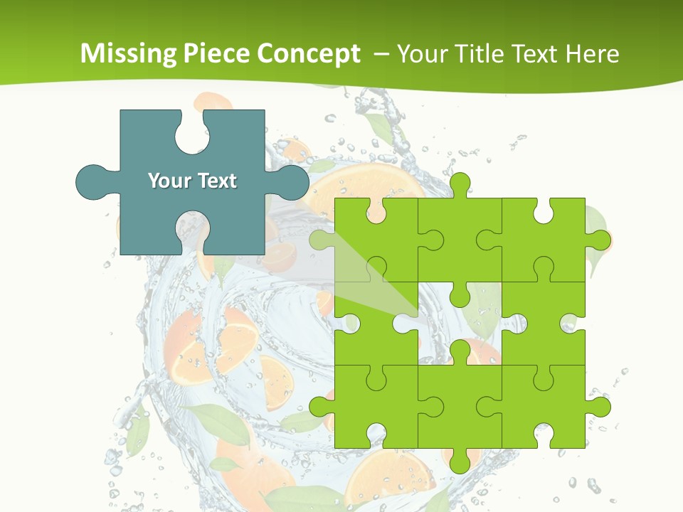 Nobody Taste Leaf PowerPoint Template