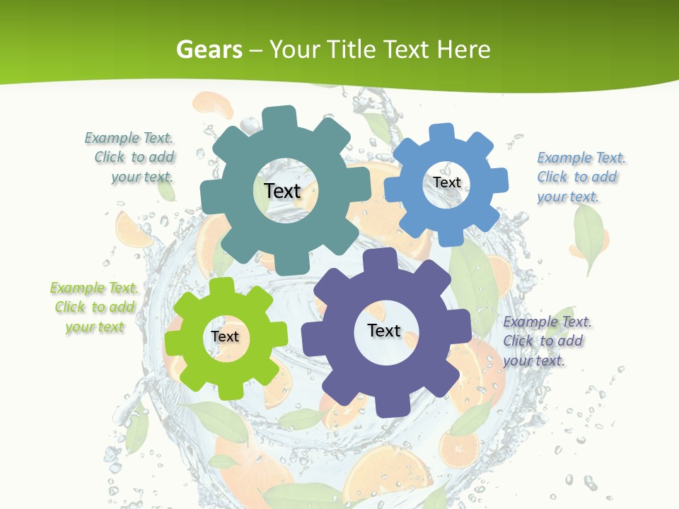 Nobody Taste Leaf PowerPoint Template