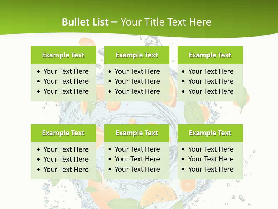 Nobody Taste Leaf PowerPoint Template