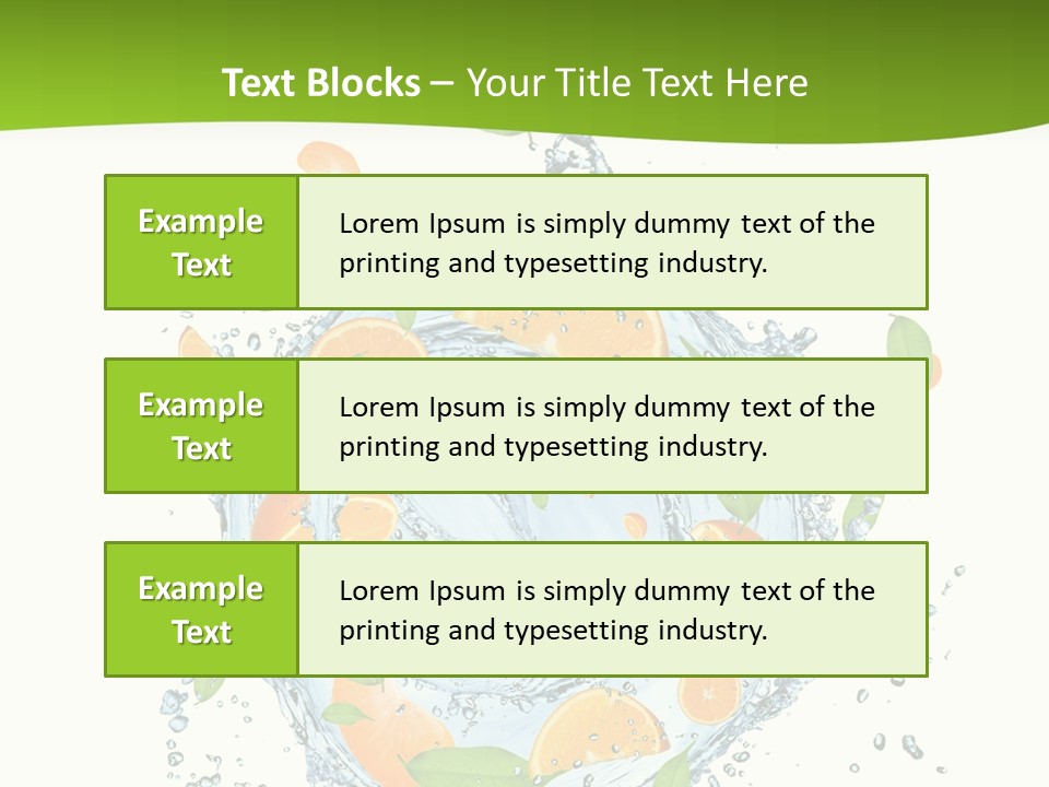 Nobody Taste Leaf PowerPoint Template