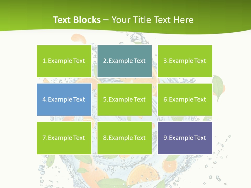 Nobody Taste Leaf PowerPoint Template