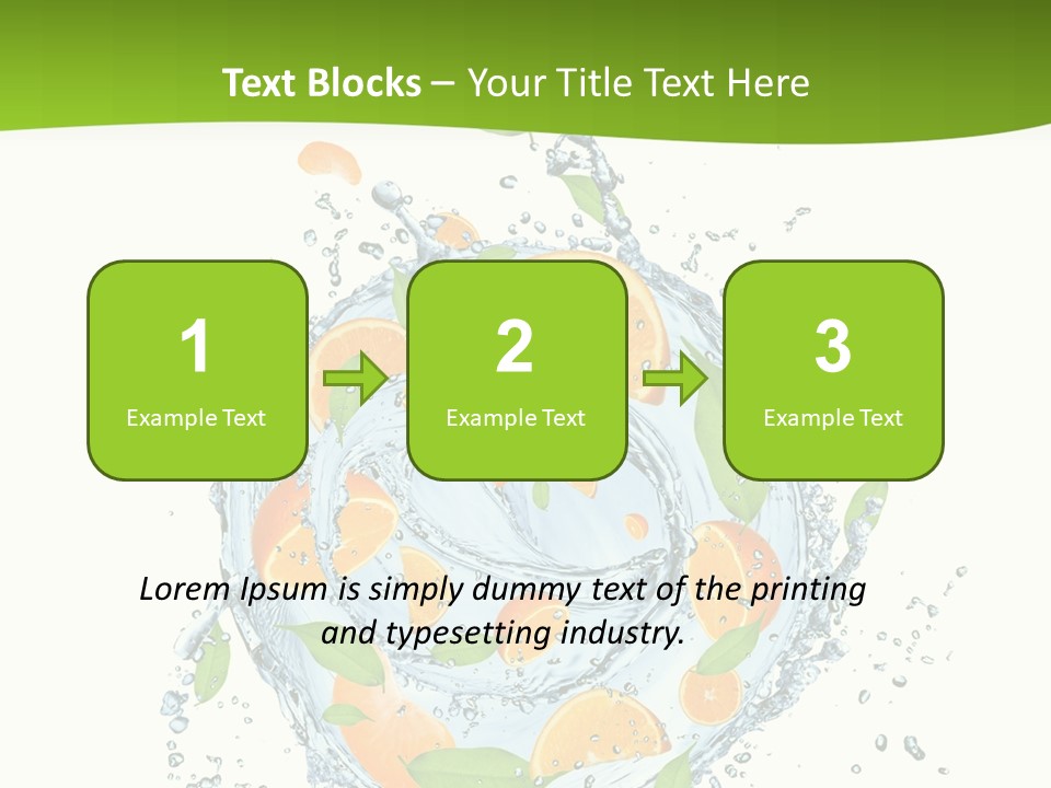 Nobody Taste Leaf PowerPoint Template
