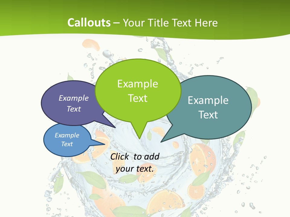 Nobody Taste Leaf PowerPoint Template