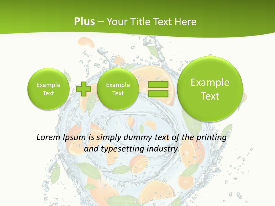 Nobody Taste Leaf PowerPoint Template