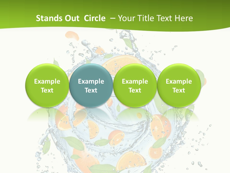 Nobody Taste Leaf PowerPoint Template