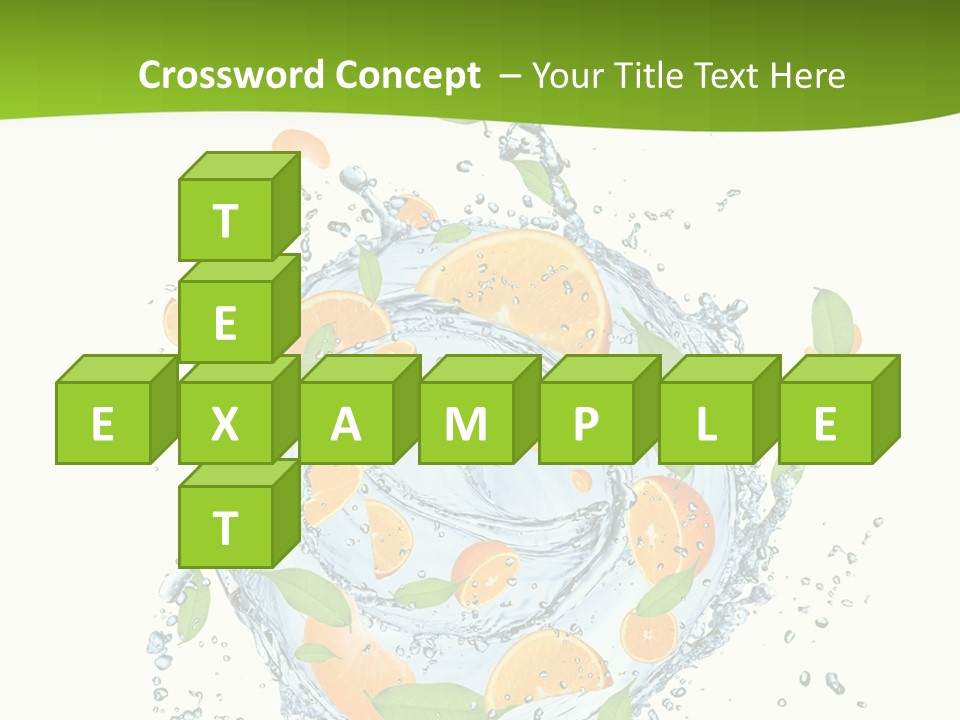 Nobody Taste Leaf PowerPoint Template