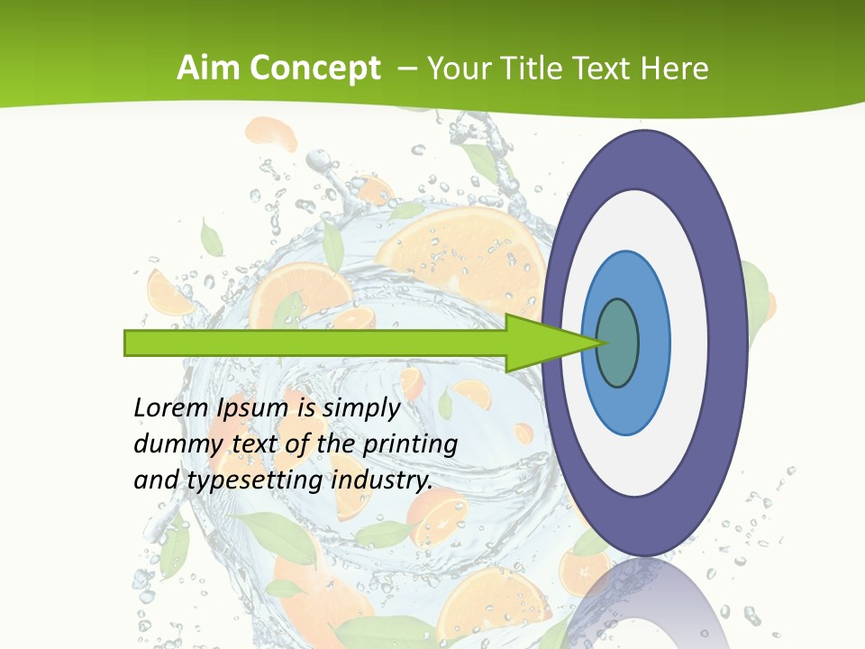 Nobody Taste Leaf PowerPoint Template