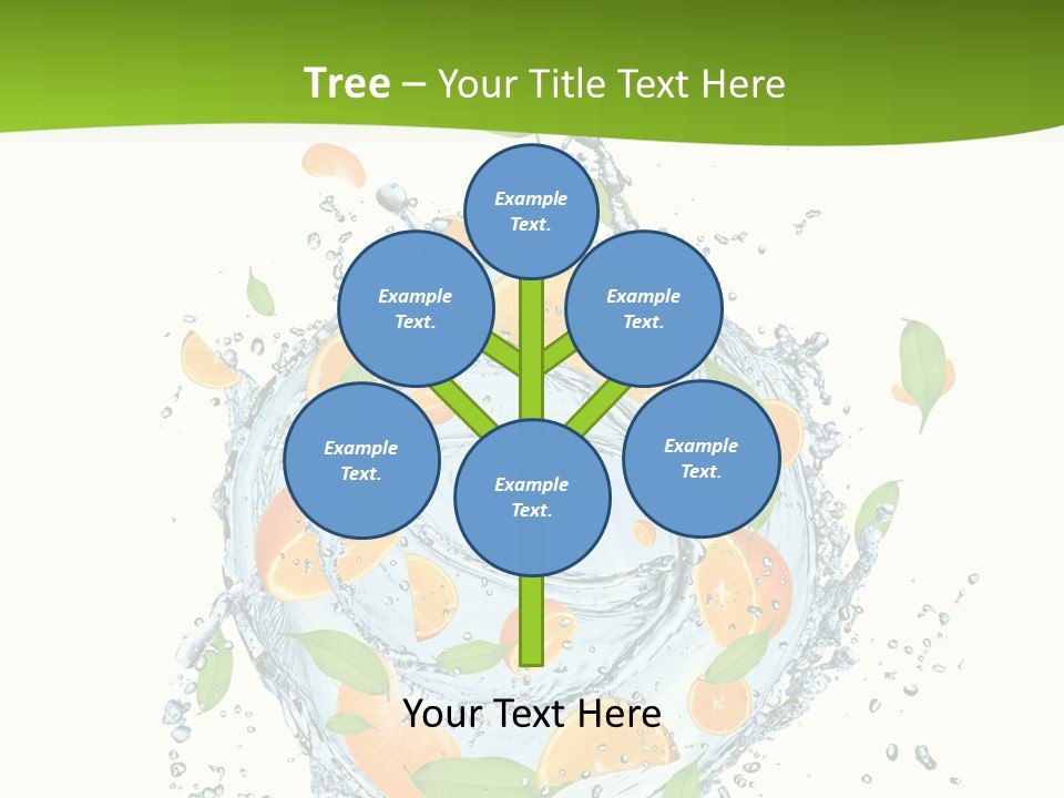 Nobody Taste Leaf PowerPoint Template