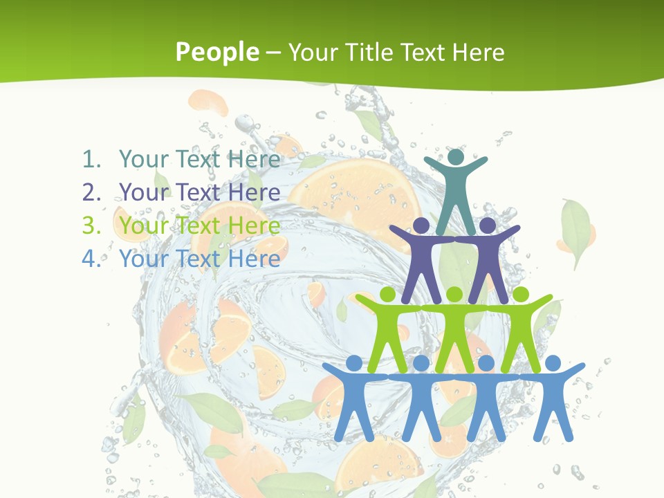 Nobody Taste Leaf PowerPoint Template