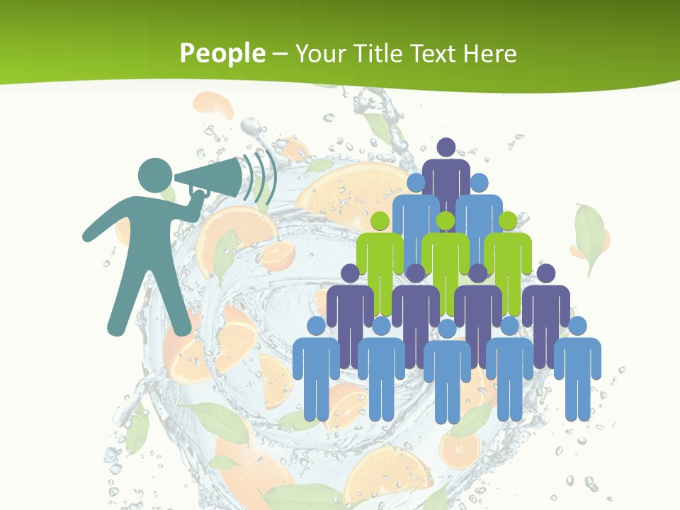 Nobody Taste Leaf PowerPoint Template