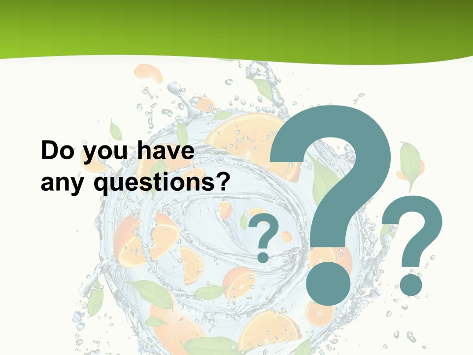 Nobody Taste Leaf PowerPoint Template